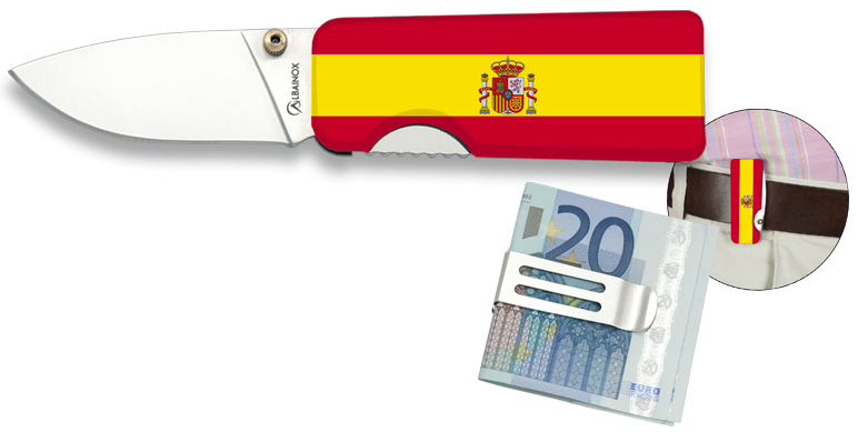 Albainox (Albacete) Mini Abre Paquetes Rapido c/Clip+Seg. SPAIN