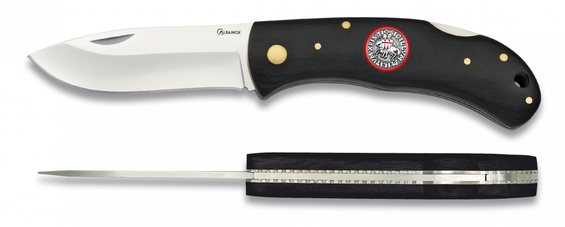 Navaja TEMPLARIO 3Cr13Mov Ng c/Seg.7.6cm Pockect Folding Knife