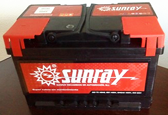 Bateria Completa 60AH+D 500A 249x175x175 c/Indicador Optico