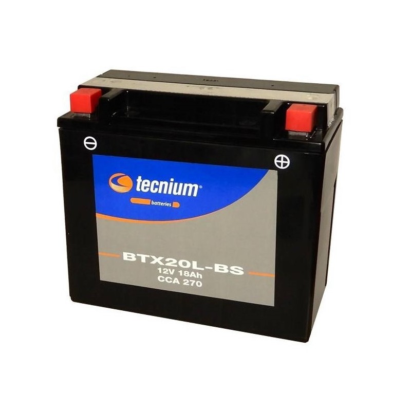 Bateria AGM+MF YTX20L-BS BTX20L-BS 12v 270A 18.5Ah 175x87x155+