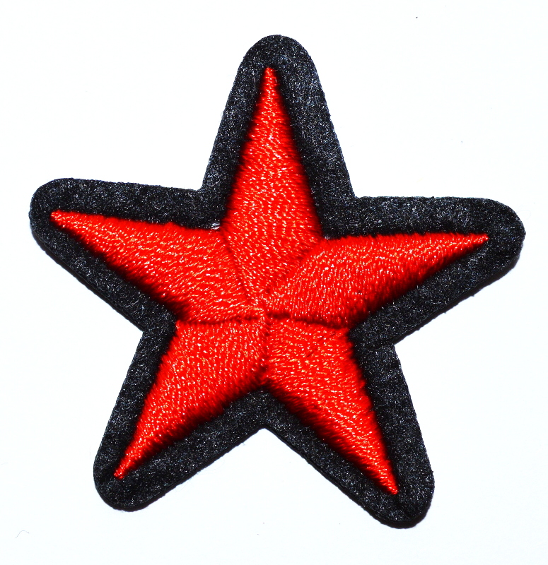 Parche Bordado Estrella Comunista Comunist Red Star Russia China